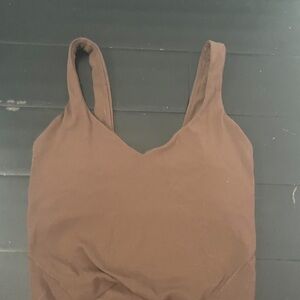 lululemon Brown align Tank size 0 super cute